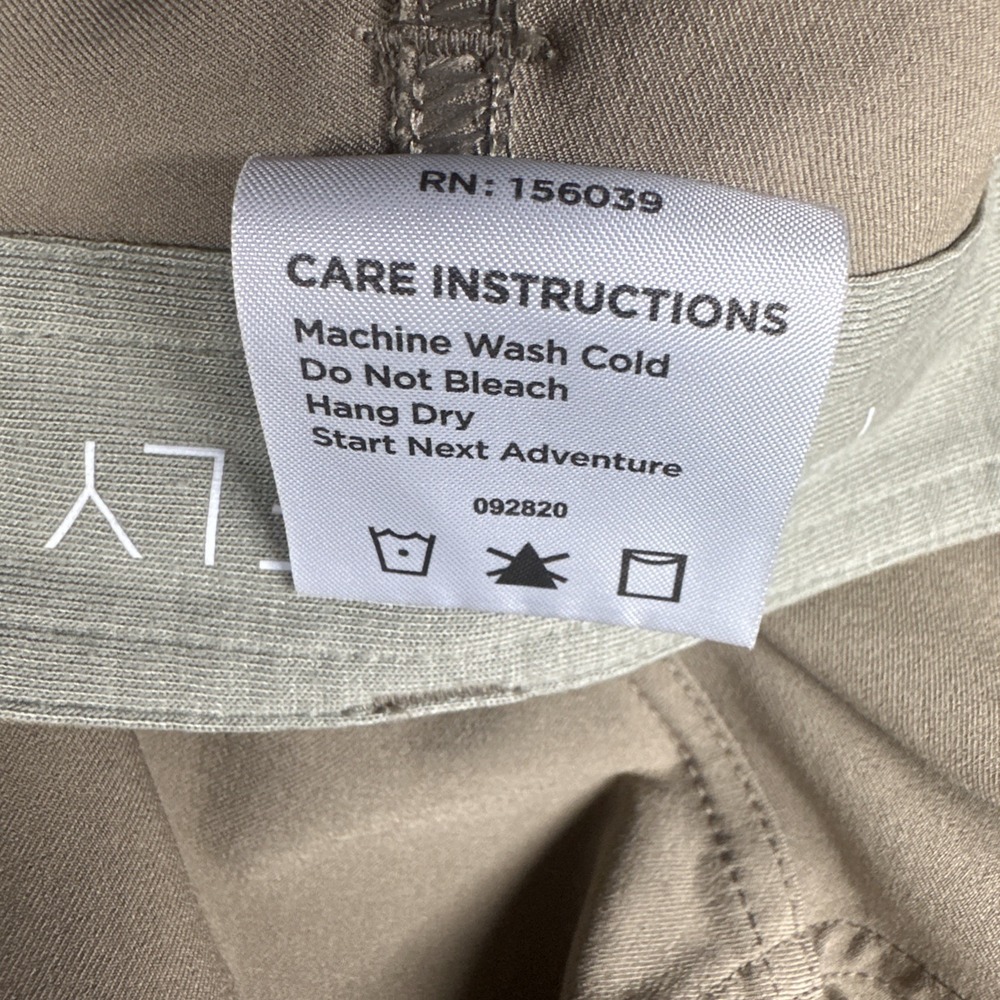 Free Fly Nomad Pants Performance Stretch‎ Chino Mens 40x32 Sandbar Tech UPF 50+ - Picture 9 of 9